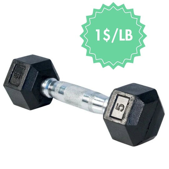 Dumbbell Hexagonal 100lb - Summum Fitness