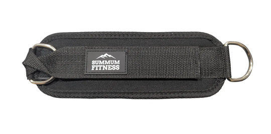 Ankle Cuff Black - Summum Fitness