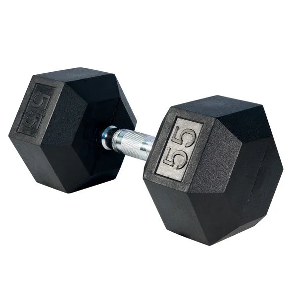 Dumbells Set with Rack - 55 lb to 100 lb