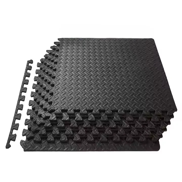 Foam Mats Interlocking Pack of 6 With Borders - Summum Fitness