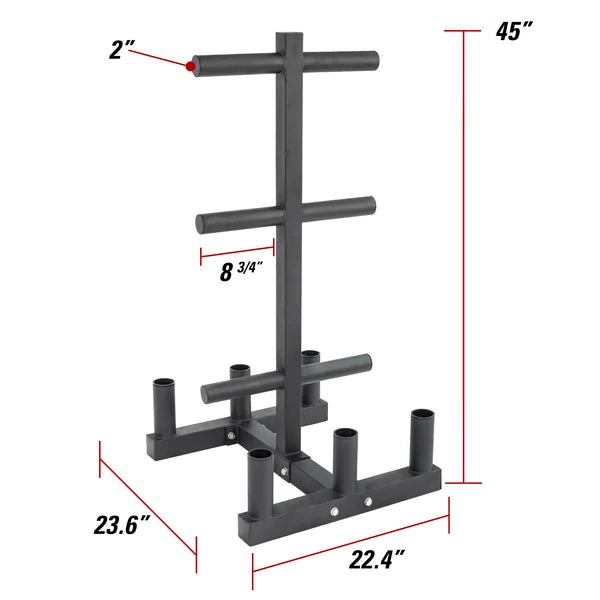 Olympic Weight Plate Rack Rubber