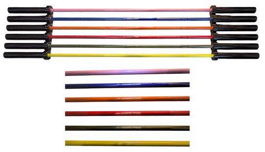 Cerakote Barbell Women 35lb - 8 Bearing 1000 lbs Test