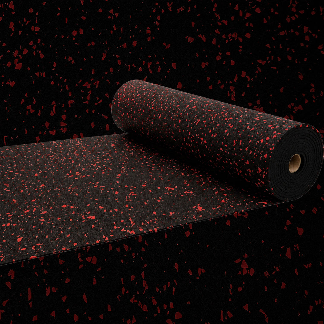 Rubber Roll Flooring 4"x25" 8mm 5/16"