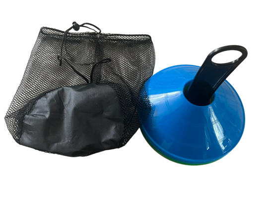 Agility Discs Set of 20 w/holder and carry bag