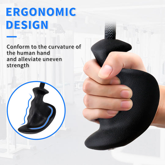 Ergonomic Triceps Rope