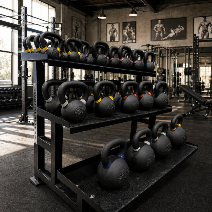Kettlebells + Rack