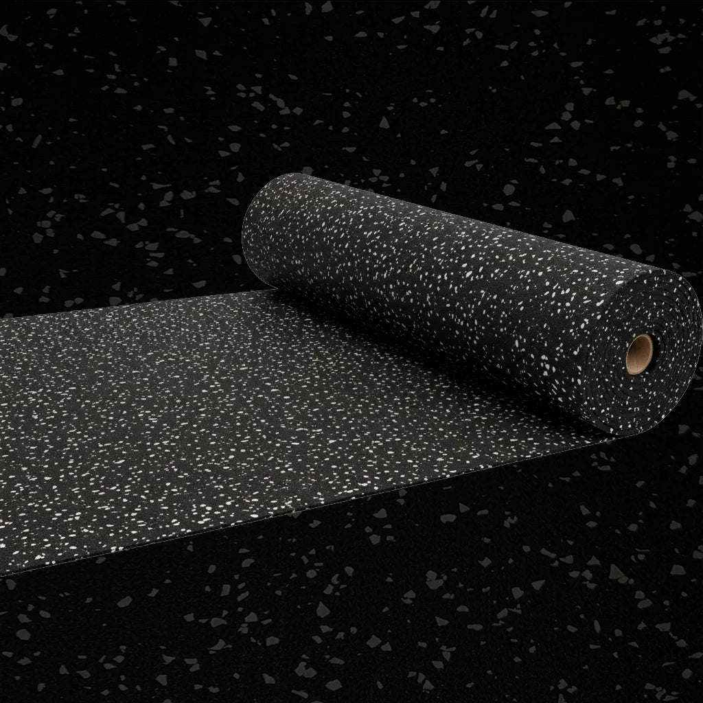 Rubber Roll Flooring 4"x25" 8mm 5/16" - Summum Fitness