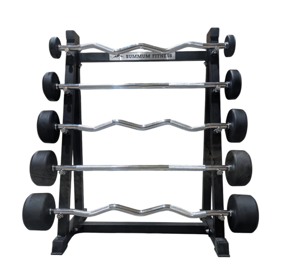 Commercial Barbell Rack 5 Bars