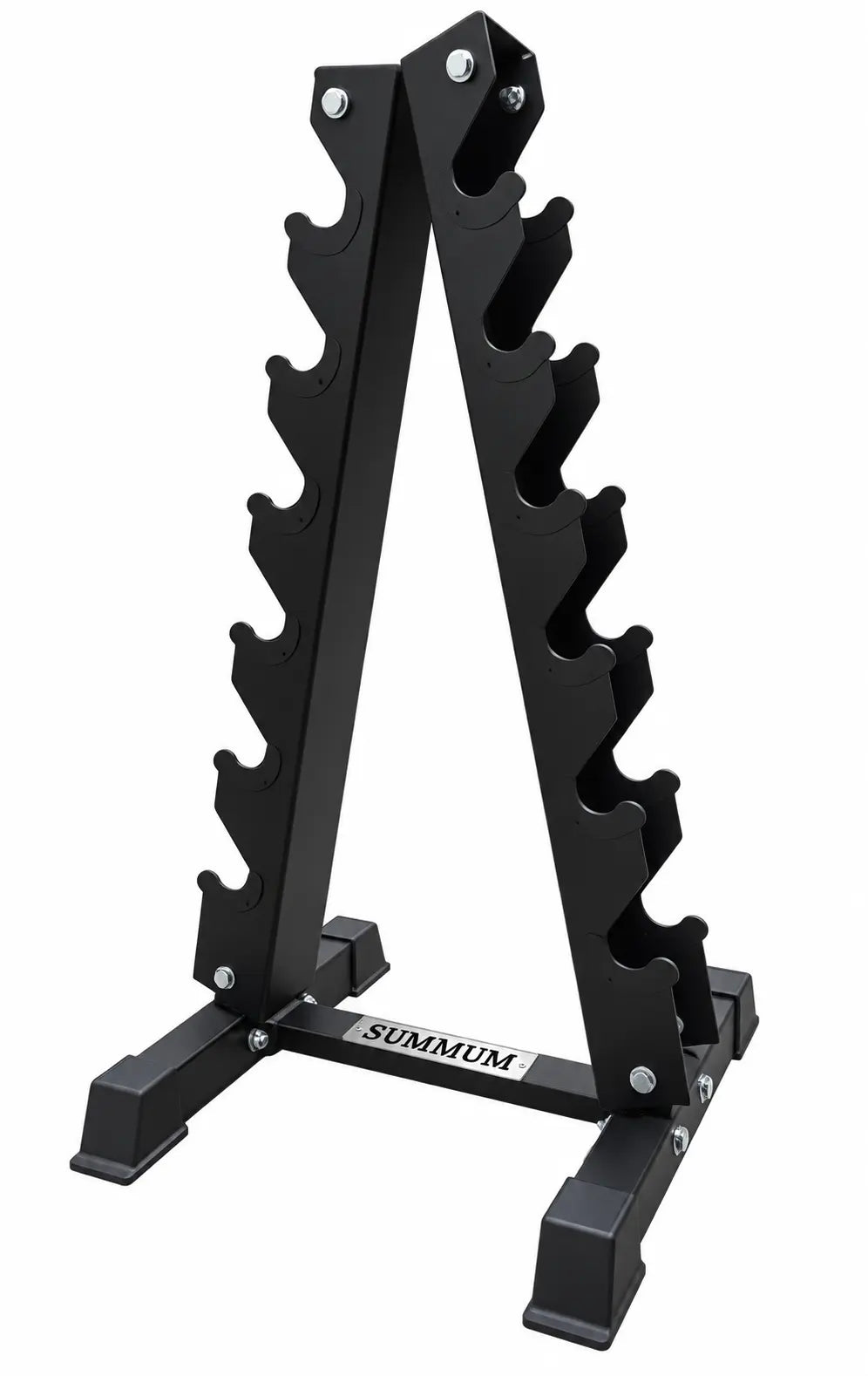 Vertical Dumbbell Rack Triangle 8 pairs - Summum Fitness