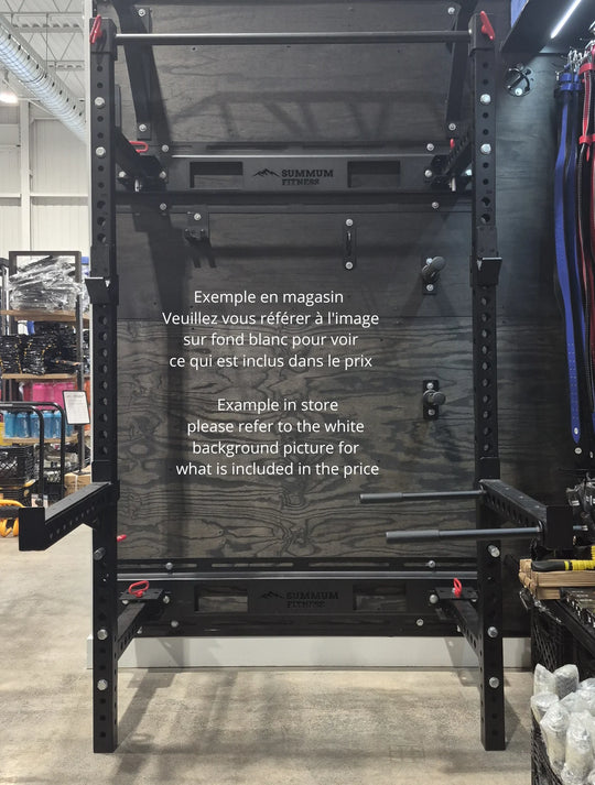 Foldable Wall Mounted Squat Rack - Summum Fitness