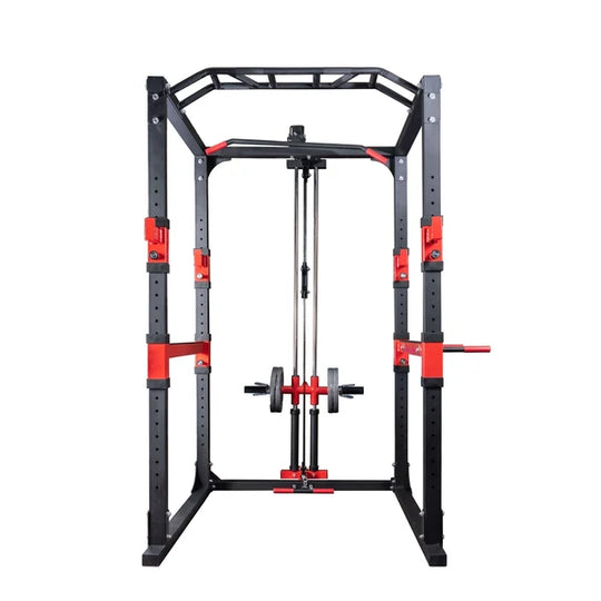 Power Rack With Pulley red/black