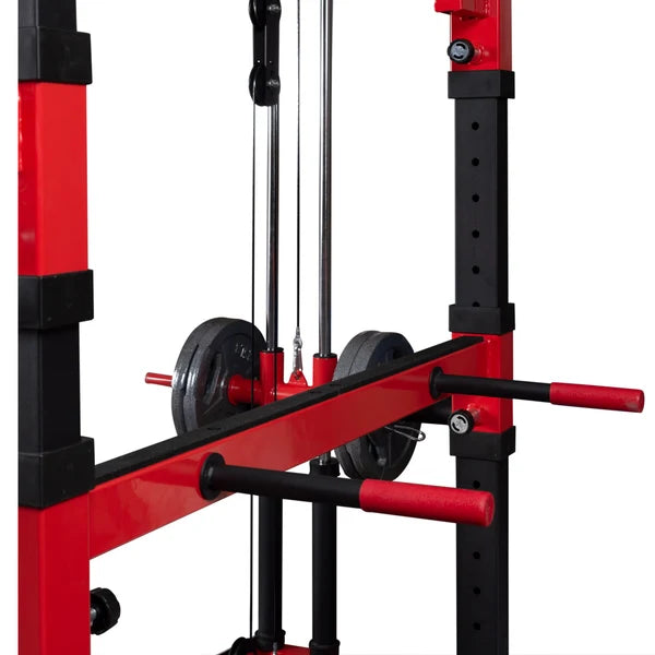 Power Rack With Pulley red/black