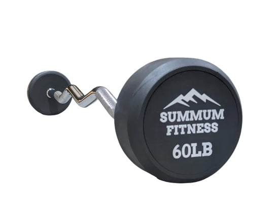 Commercial Fixed Ez-Curl Barbells