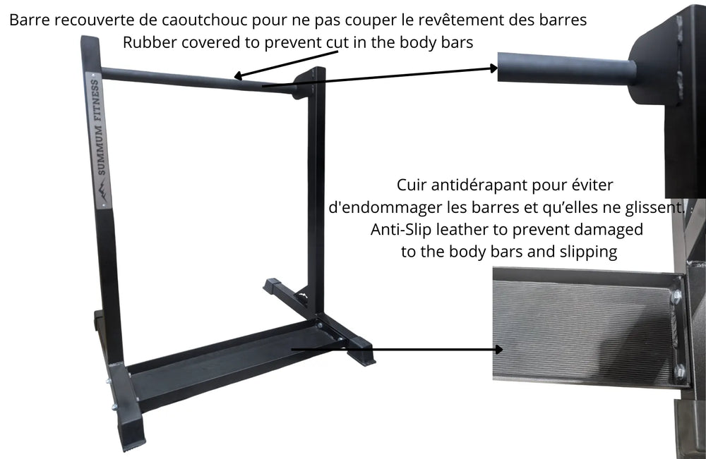Body Bar Storage Rack