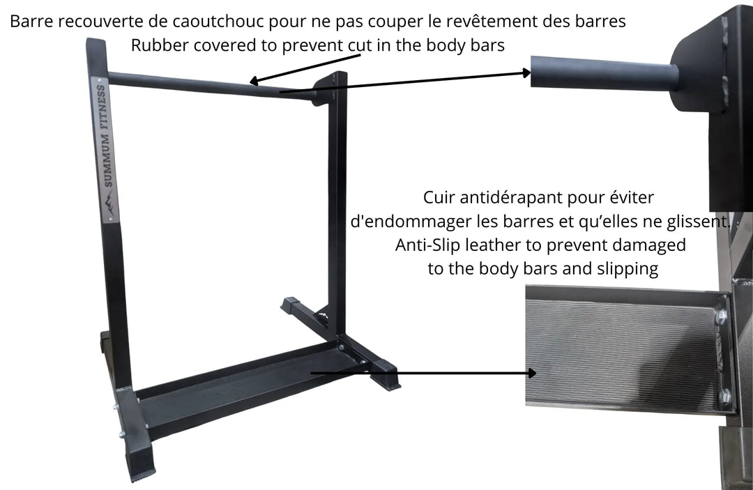 Body Bar Storage Rack