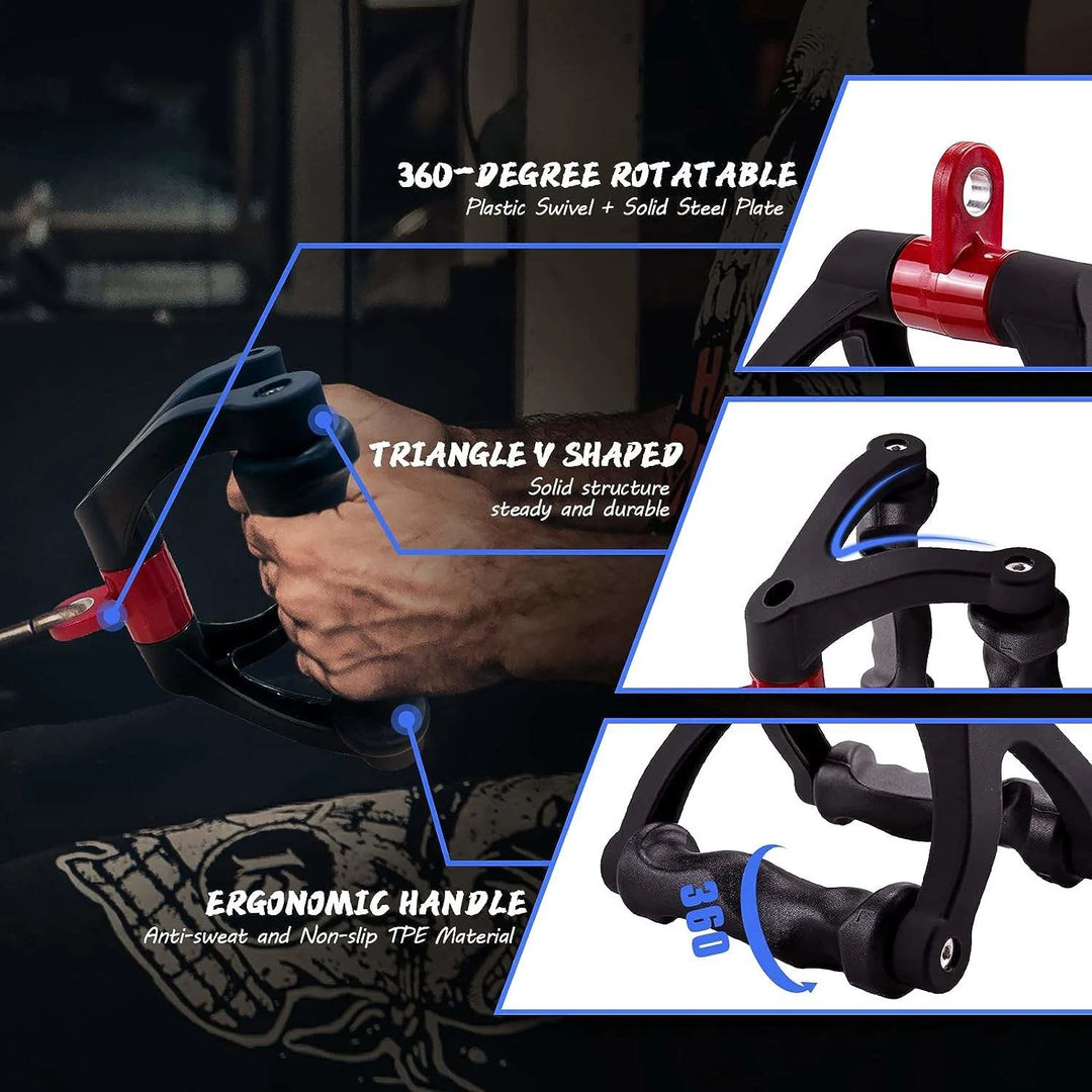 Chinning Traingle Ergonomic & Swivel - Summum Fitness