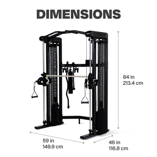 Centr SF3 Functional Smith with Folding Bench