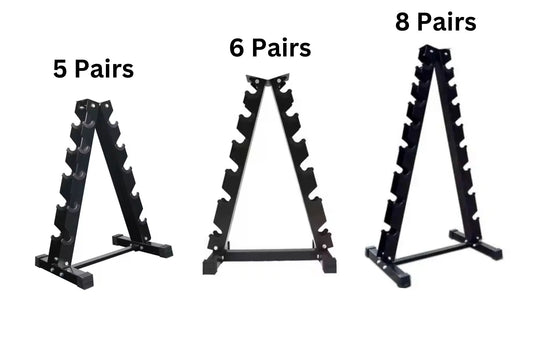 Vertical Dumbells Racks 5, 6 or 8 Pairs