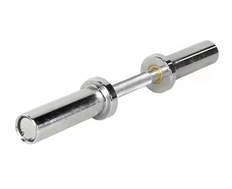 Olympic Dumbell Handle Solid Steel Copper Bushing 8 lb - Summum Fitness