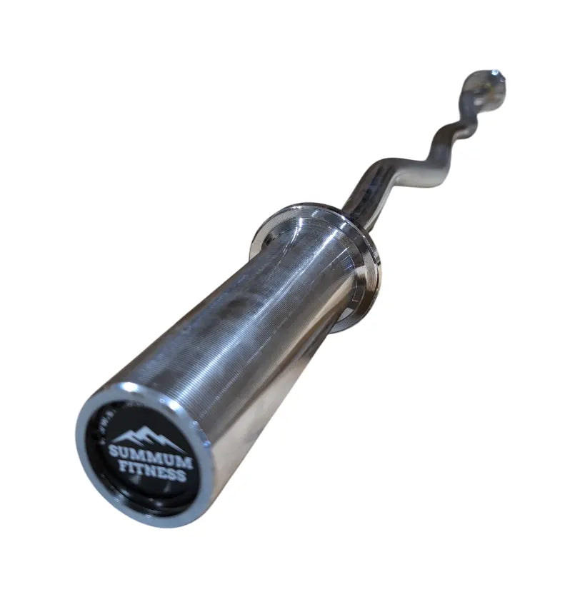  Barre olympique EZ Curl 13,5 lb 400lb test avec bague en cuivre