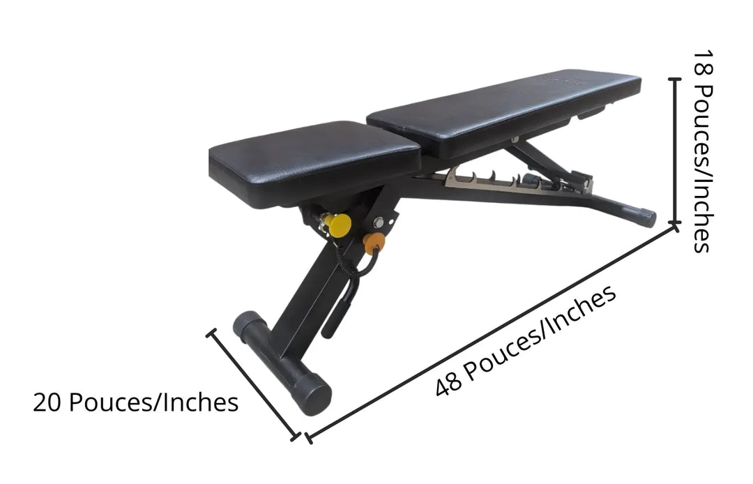 FLB1 Folding Bench - Summum Fitness