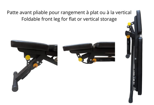 FLB1 Folding Bench - Summum Fitness