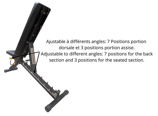 FLB1 Folding Bench - Summum Fitness