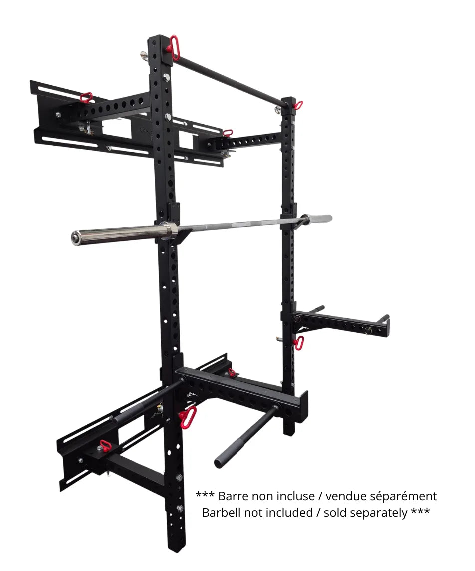 Foldable Wall Mounted Squat Rack - Summum Fitness