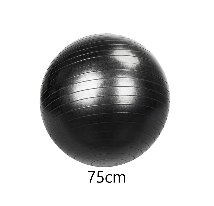 Ballon de gymnastique anti-éclatement 55 cm, 65 cm et 75 cm
