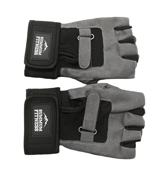 Summum Fitness Gloves with Wrist Wrap