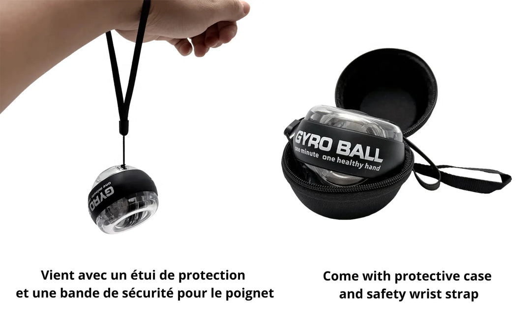 Entraîneur de mains et avant-bras Gyro Ball/Power Ball