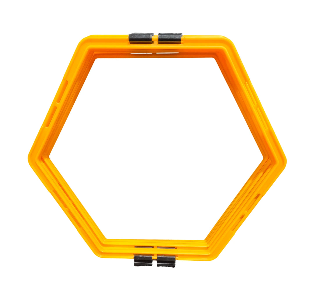 Échelle d'agilité hexagonale 6 pcs