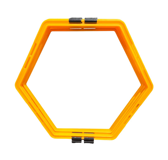 Échelle d'agilité hexagonale 6 pcs