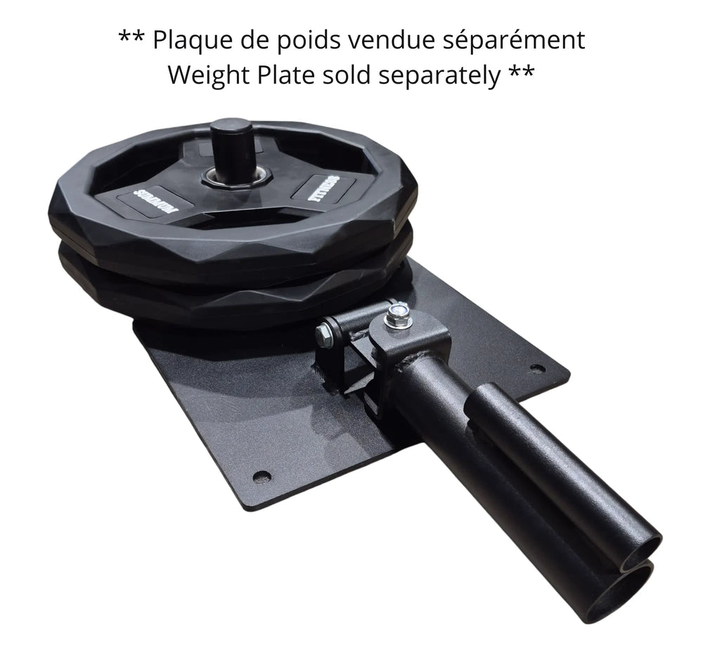 Landmine Base Deluxe With Bearing & Storage Post - Summum Fitness