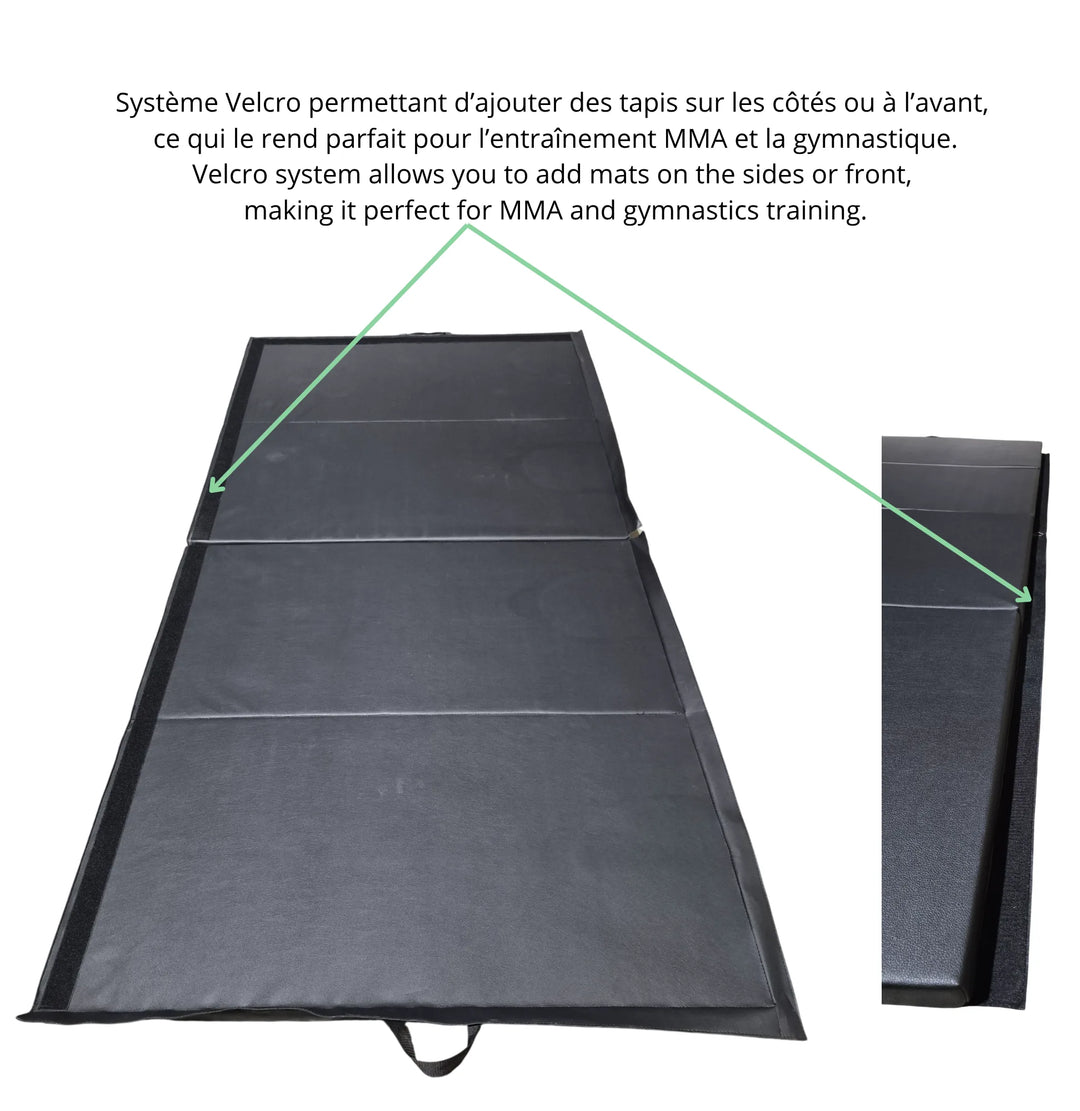 Vinyl Crash Mat with Velcro 4' x 8'
