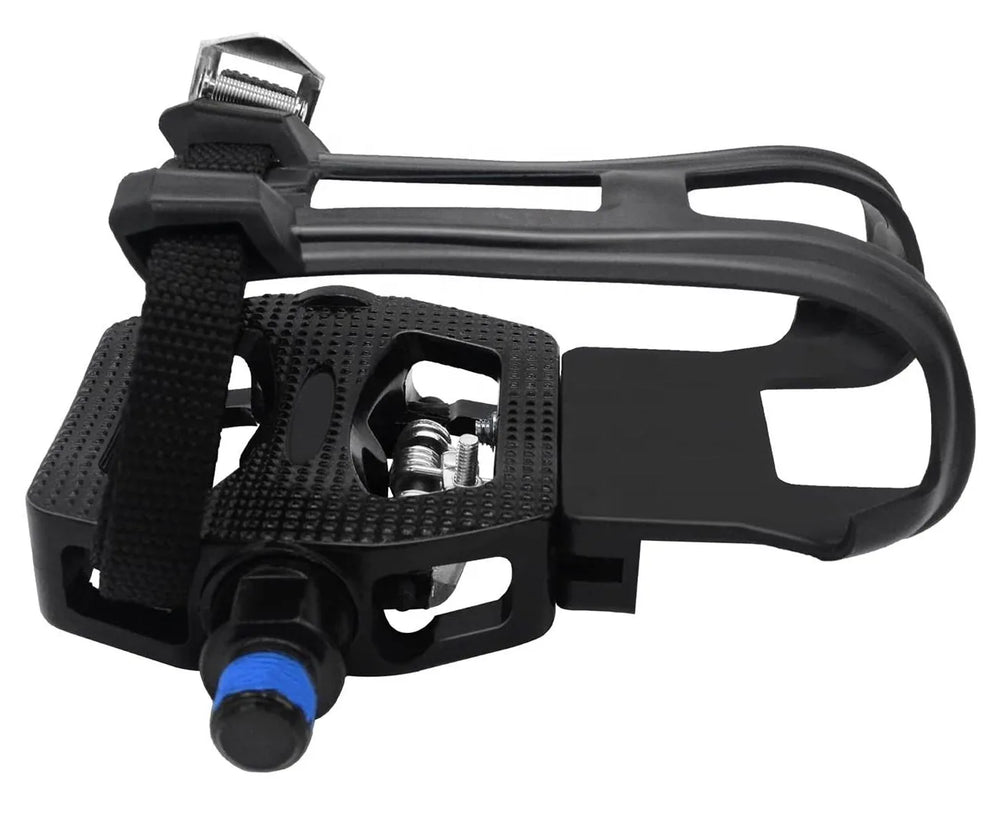 SPD Bike Pedals 9/16 with toe clip (pair)