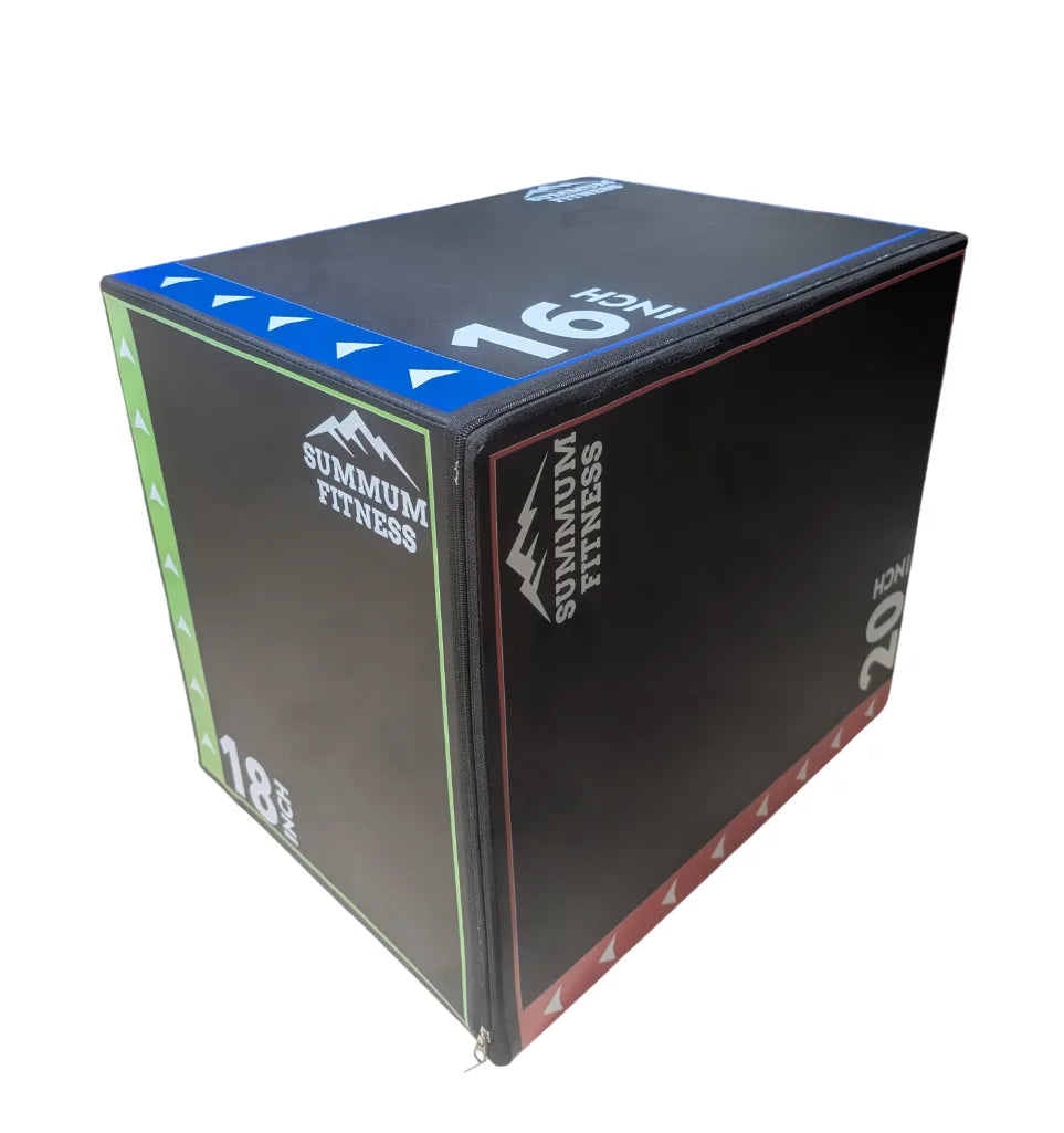 Plyo Box Commercial Hard Foam  16x18x20 18 Pounds - Summum Fitness