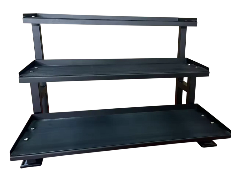 Étagère de Rangement Horizontale Polyvalente à 3 Niveaux Summum Fitness