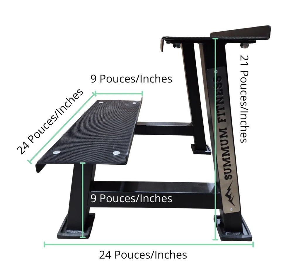 Kettlebell Storage Rack 2-Tier