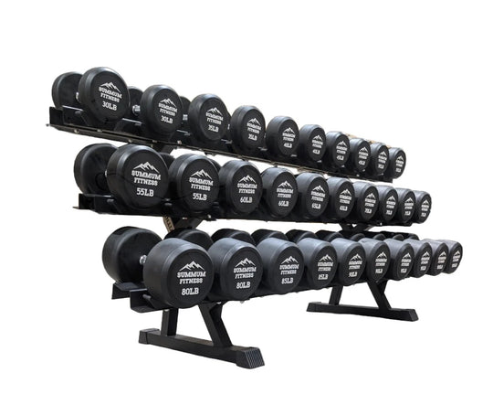 Commercial Dumbbell Rack 15 Pairs