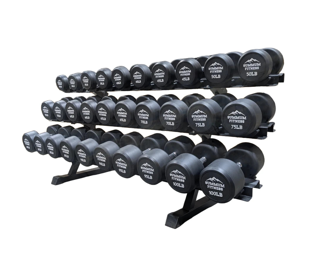 Commercial Dumbbell Rack 15 Pairs