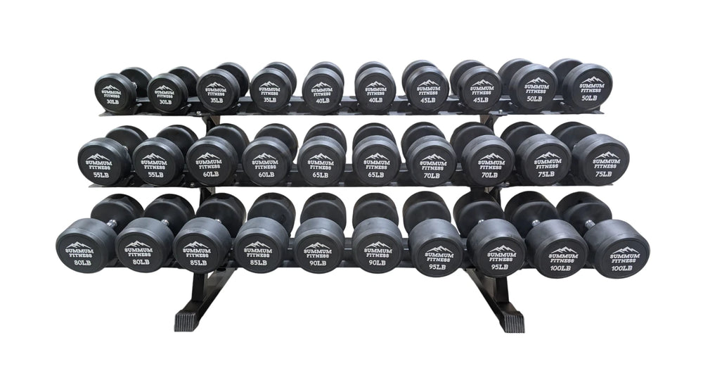Commercial Dumbbell Rack 15 Pairs