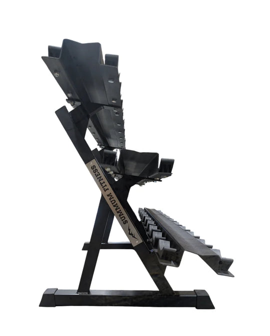 Commercial Dumbbell Rack 15 Pairs