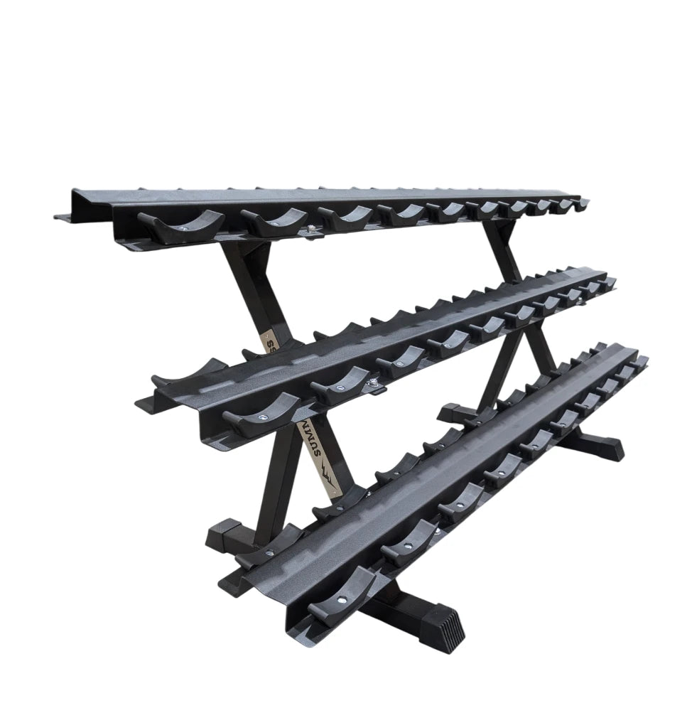 Commercial Dumbbell Rack 15 Pairs