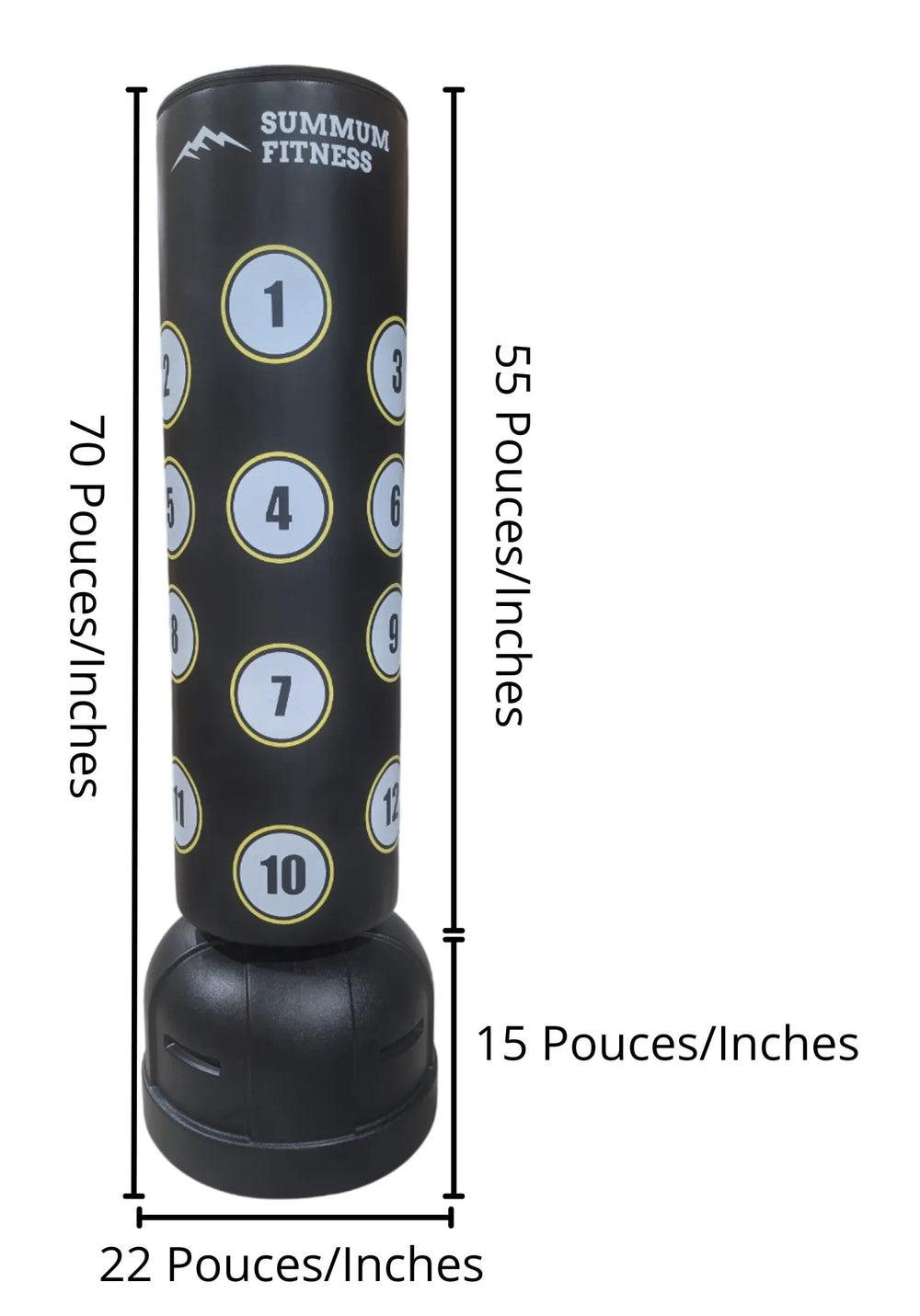 Free Standing Punching Bag - Summum Fitness