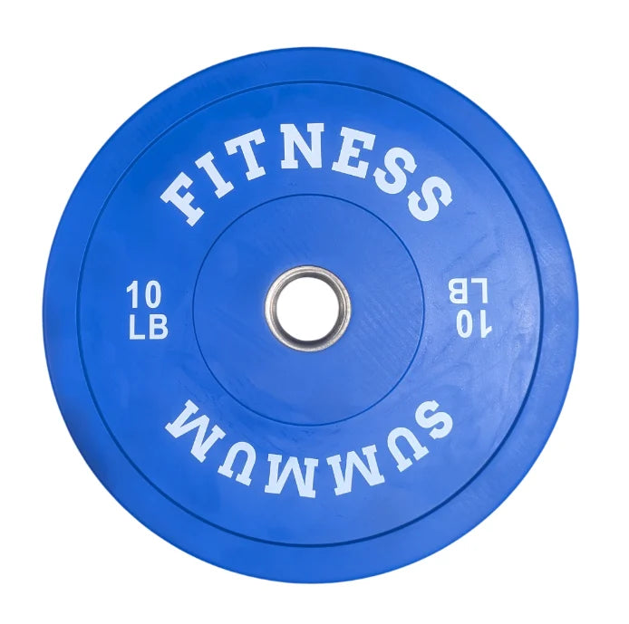 Olympic Coloured Bumper Plate - Summum Fitness