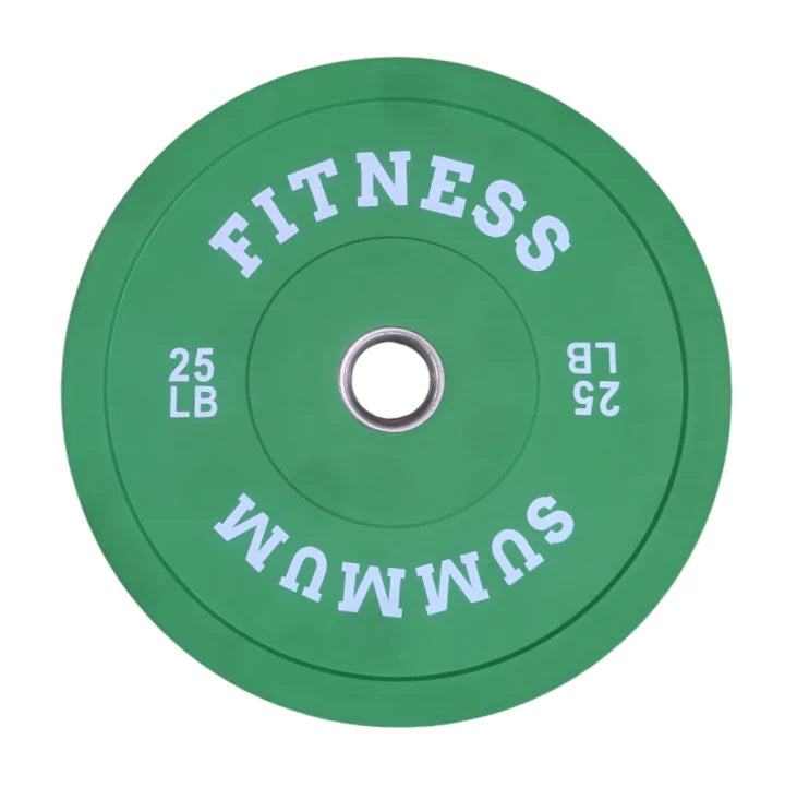 Olympic Coloured Bumper Plate - Summum Fitness