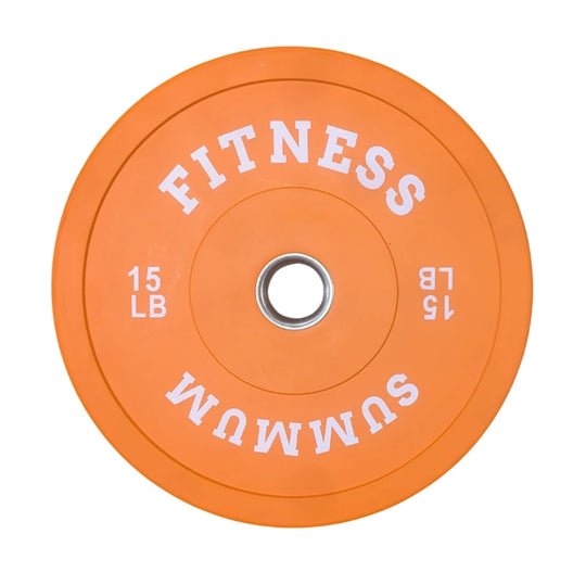Olympic Coloured Bumper Plate - Summum Fitness