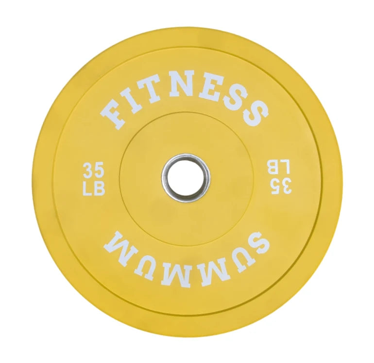 Olympic Coloured Bumper Plate - Summum Fitness