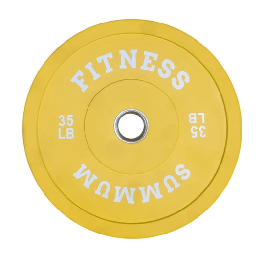 Olympic Coloured Bumper Plate - Summum Fitness